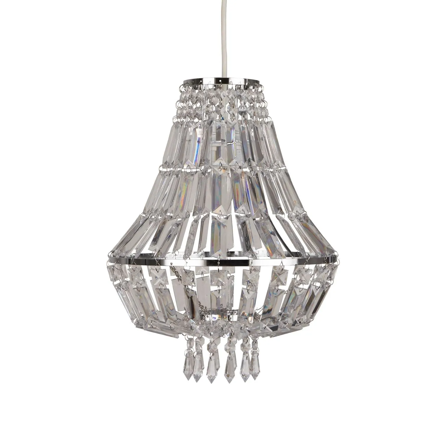 Acrylic Empire Easy Fit Pendant Light Shade