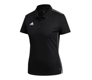 adidas Core 18 Polo - Womens - Black/White