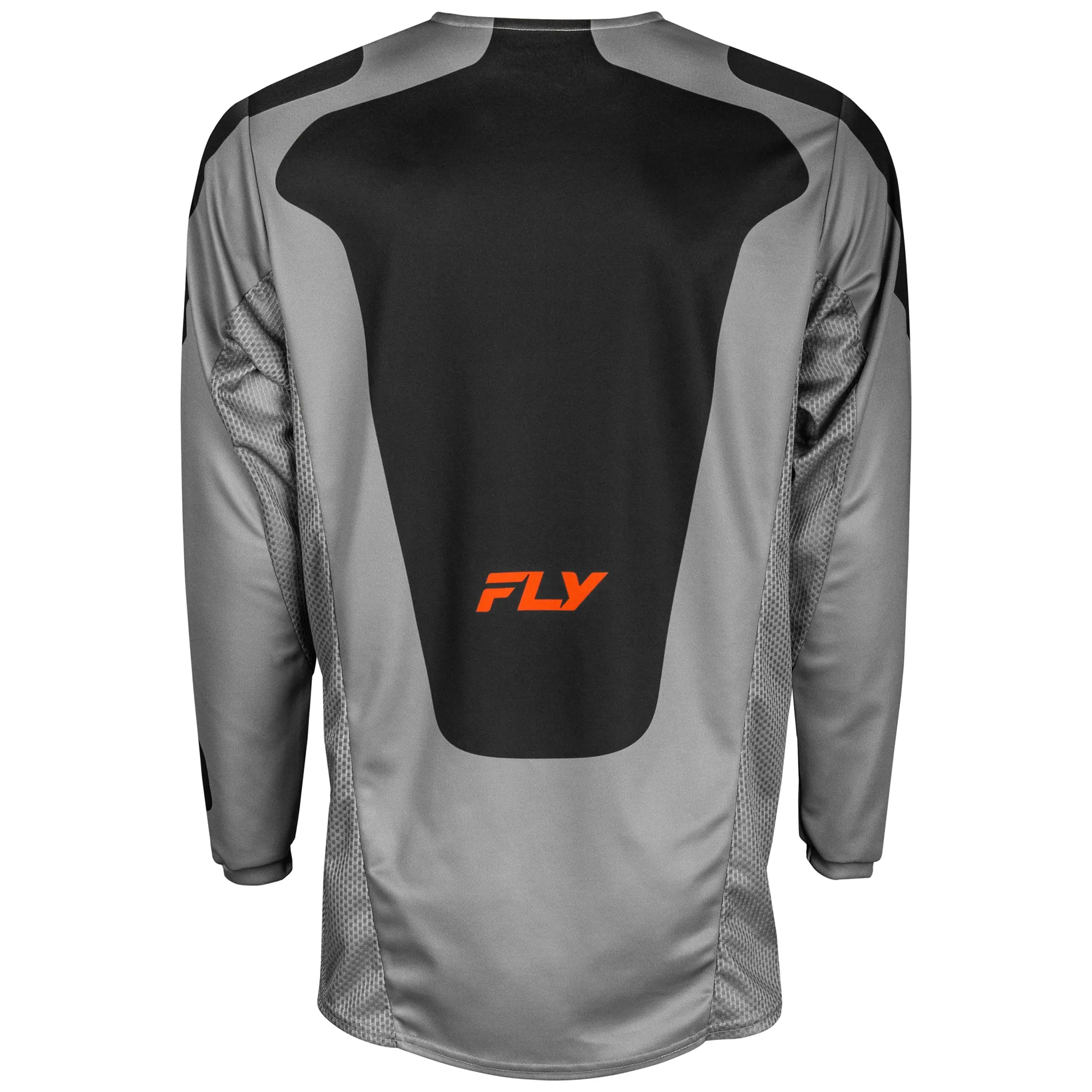 Fly Racing 2025 Kinetic Sym Jersey Grey Orange Black