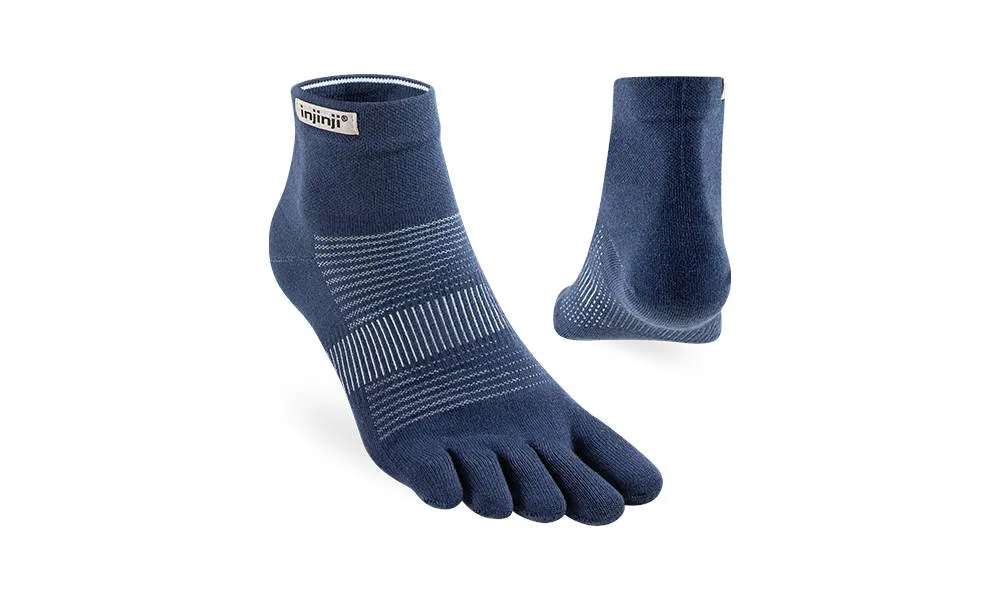 Injinji Performance Run Lightweight Mini Crew Navy