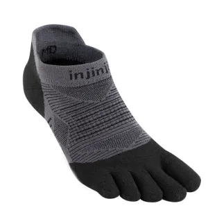 Injinji Performance Run Lightweight No Show Black