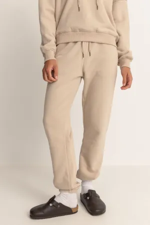 Island Hour Track Pant Ecru