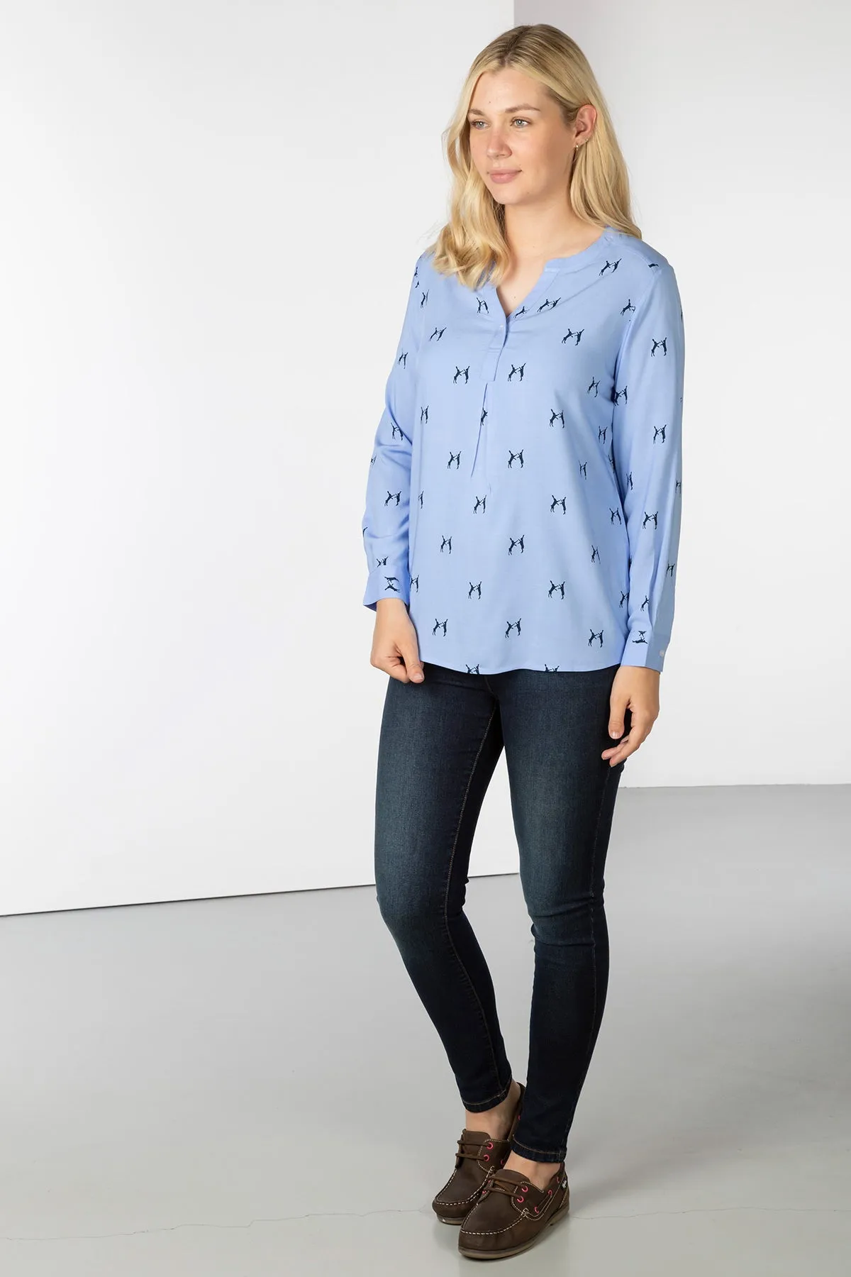 Ladies Printed Blouse - Wistow II