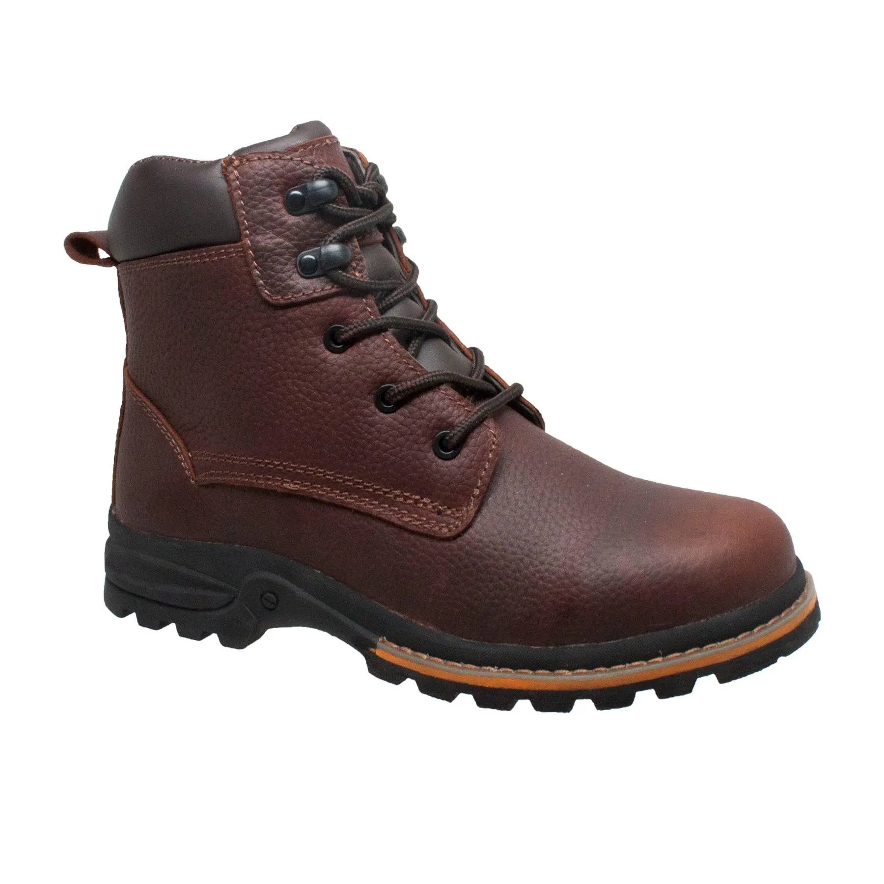 Men's 6" Brown Work Boot - 9800