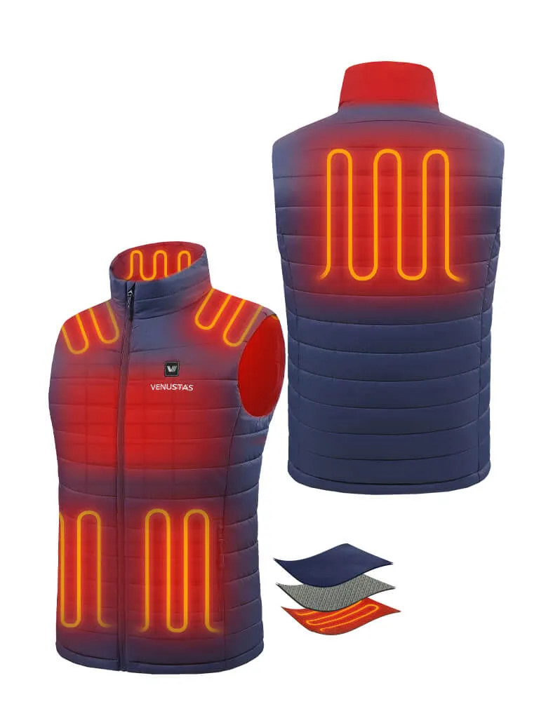Men’s Heated Vest 7.4V (Up to 12 heating hours), M2118 Pro