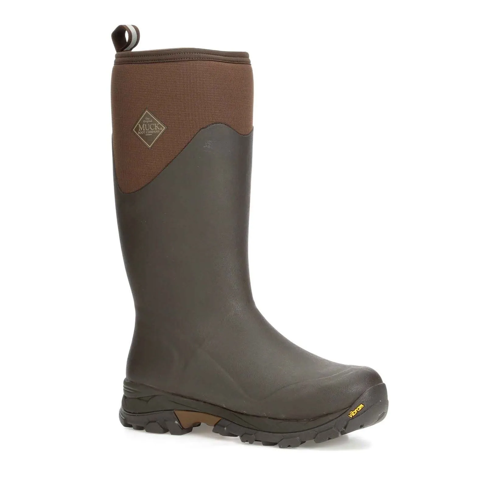 Muck Boots Arctic Ice Tall Rubber Brown Wellington Boots