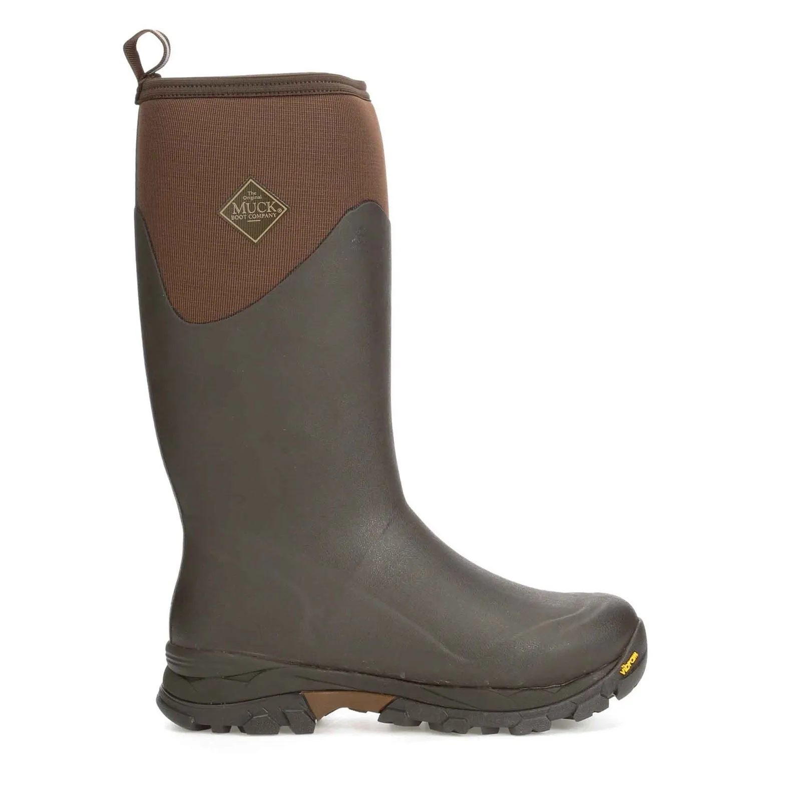 Muck Boots Arctic Ice Tall Rubber Brown Wellington Boots