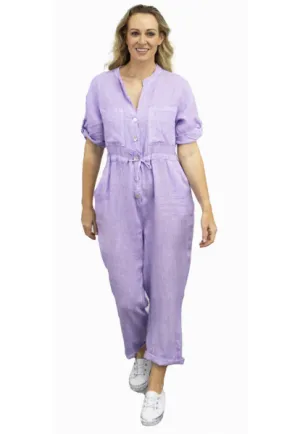 OXFORD linen jumpsuit