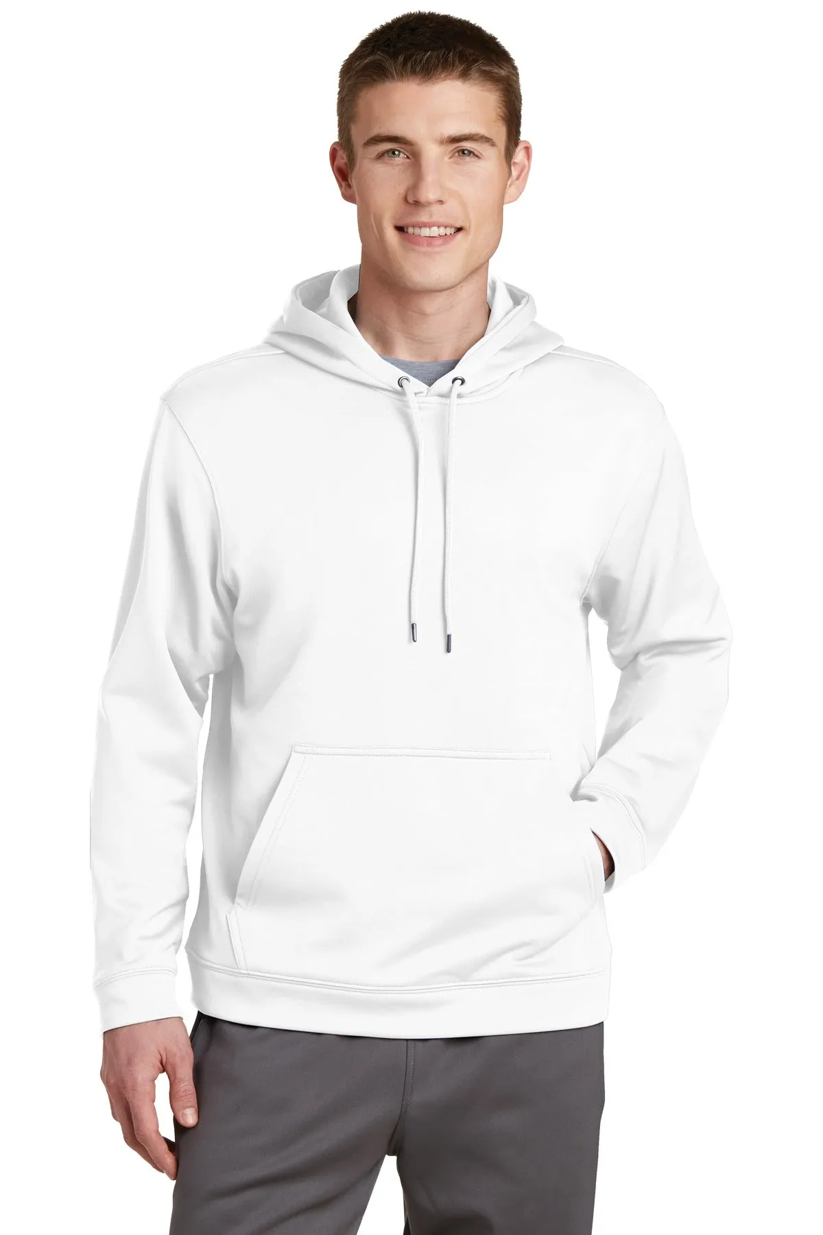 Sport-Tek® Sport-Wick® Fleece Hooded Pullover.  F244