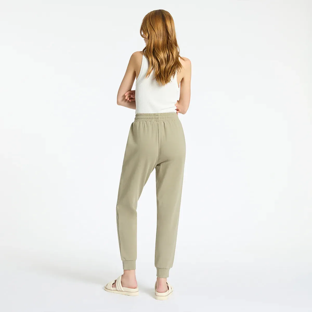 Status Anxiety As You Wake Track Pant in Washed Sage