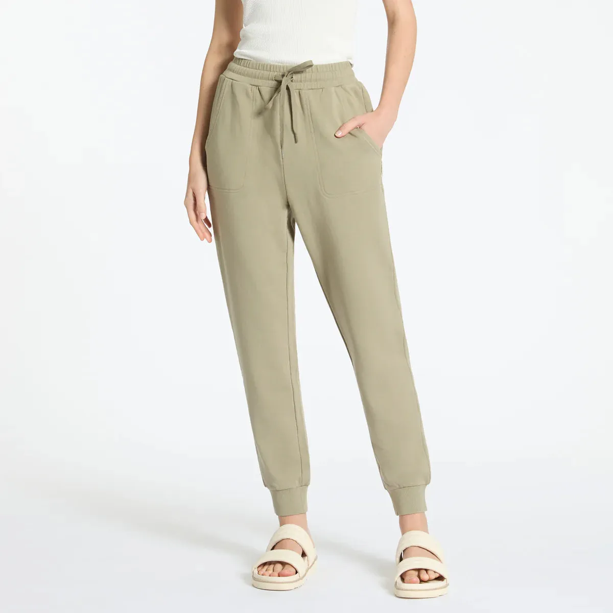 Status Anxiety As You Wake Track Pant in Washed Sage