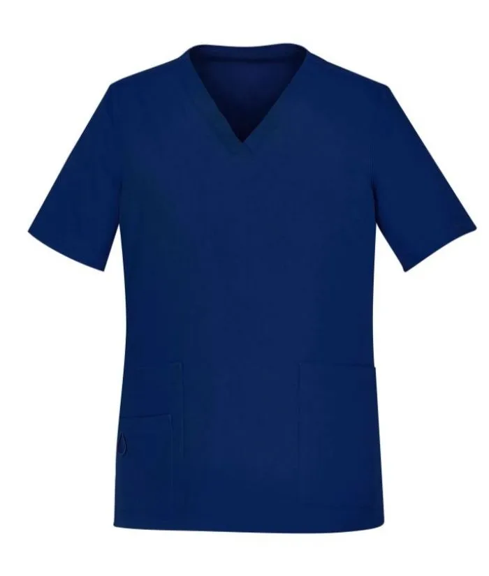 Womens Avery Easy Fit V-Neck Scrub Top