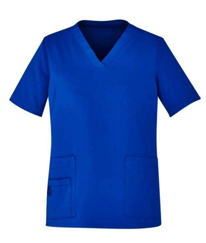 Womens Avery Easy Fit V-Neck Scrub Top